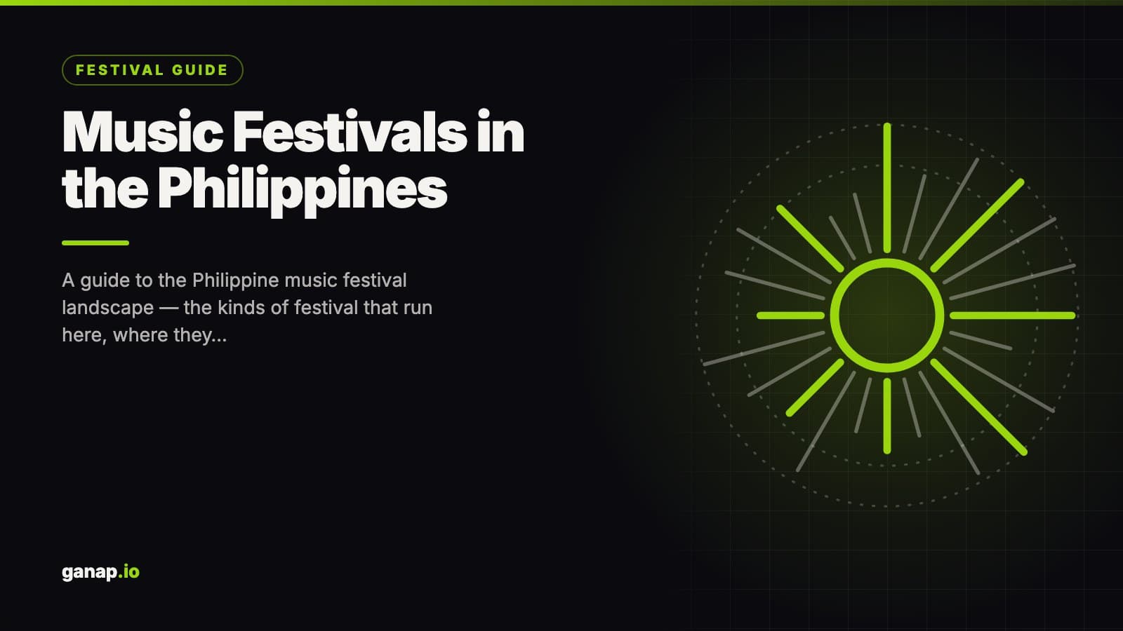 Music Festivals in the Philippines: How the Scene Works