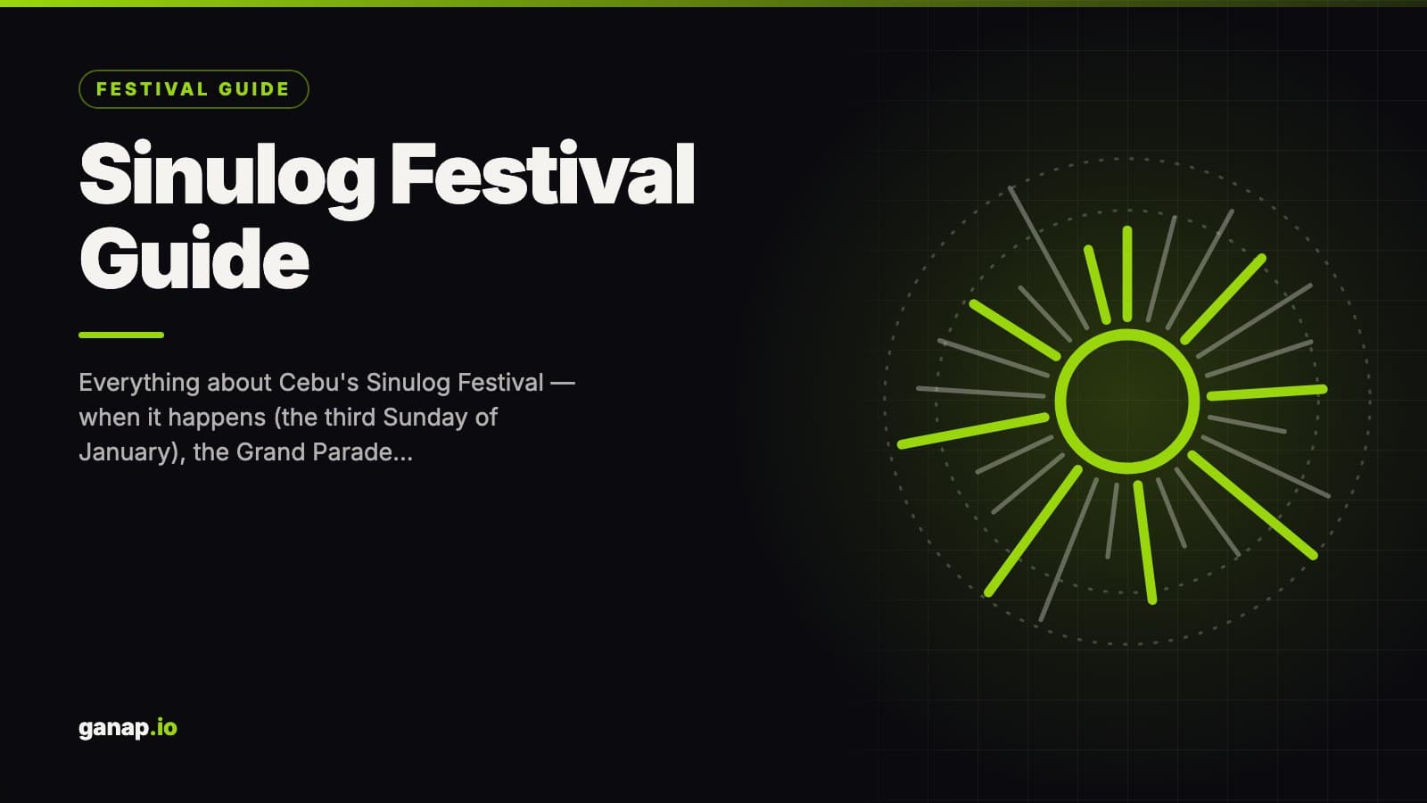 Sinulog Festival Guide: When It's Held, the Grand Parade Route & Cebu Travel Tips