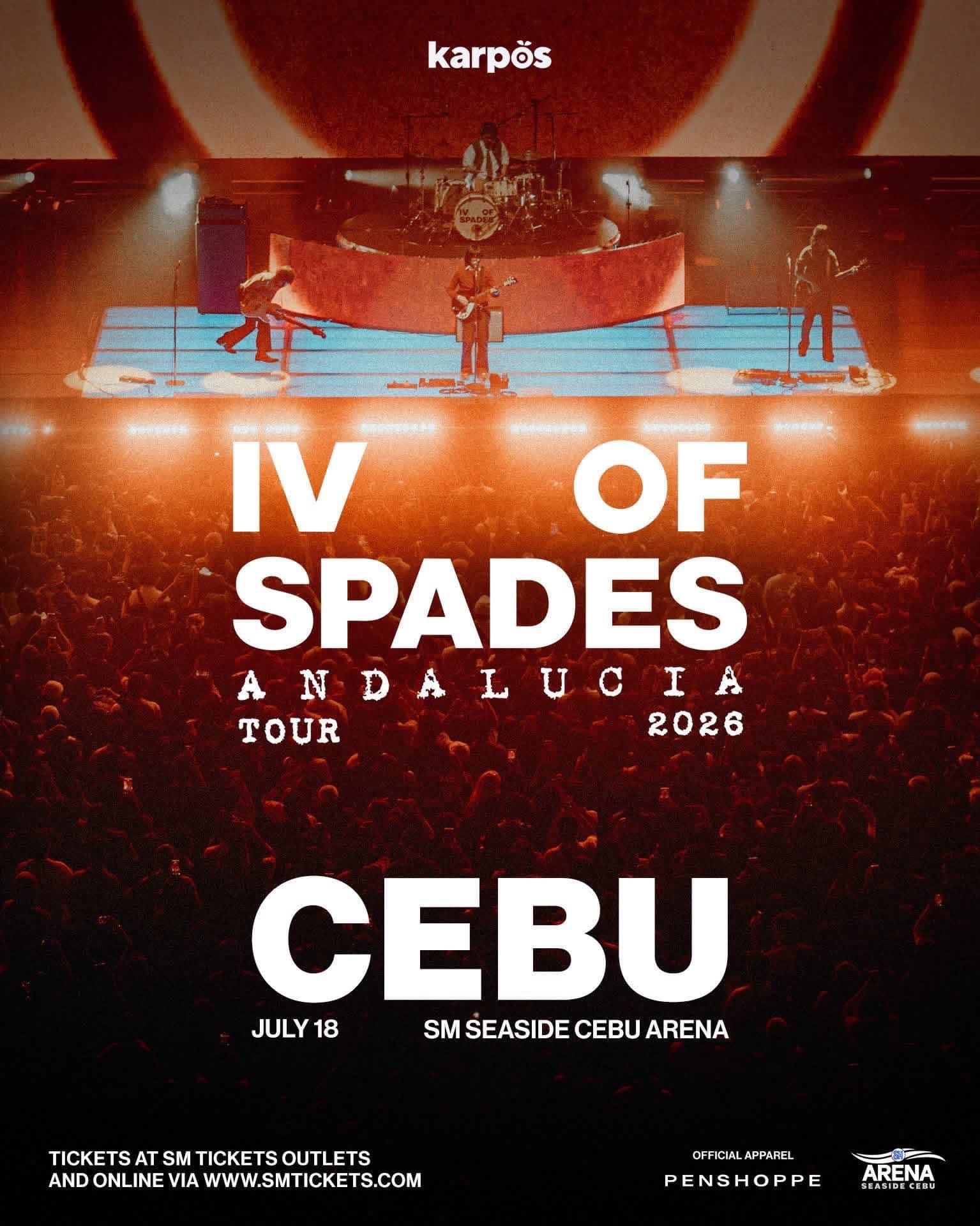 IV Of Spades Andalucia Tour 2026 - CEBU